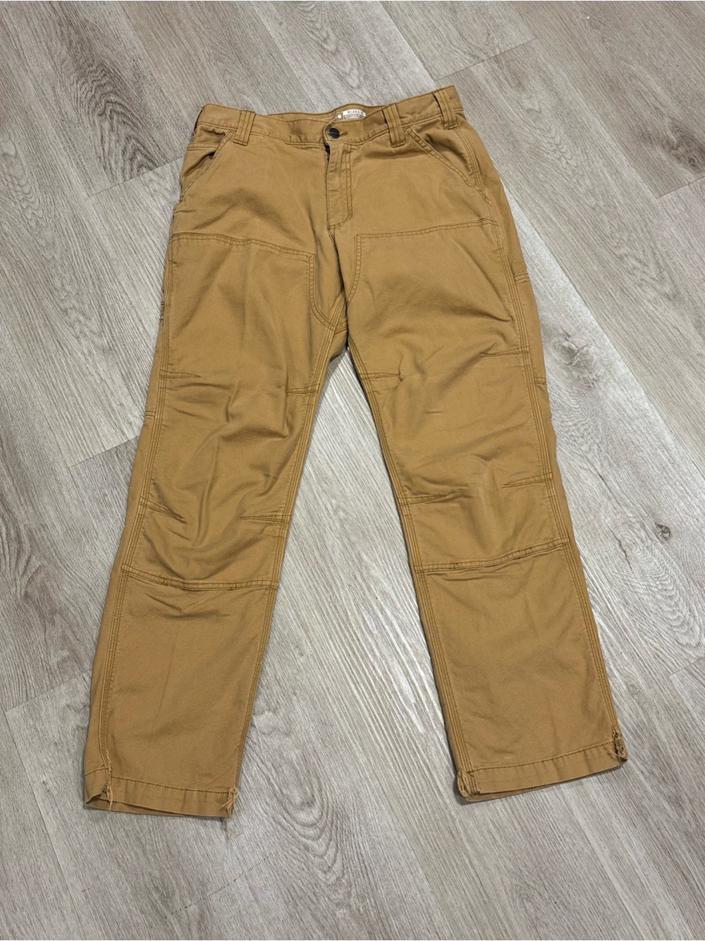 Carhartt Carpenter Double Knee Pants Size 32x30  Flex Relaxed Fit BN2802-M